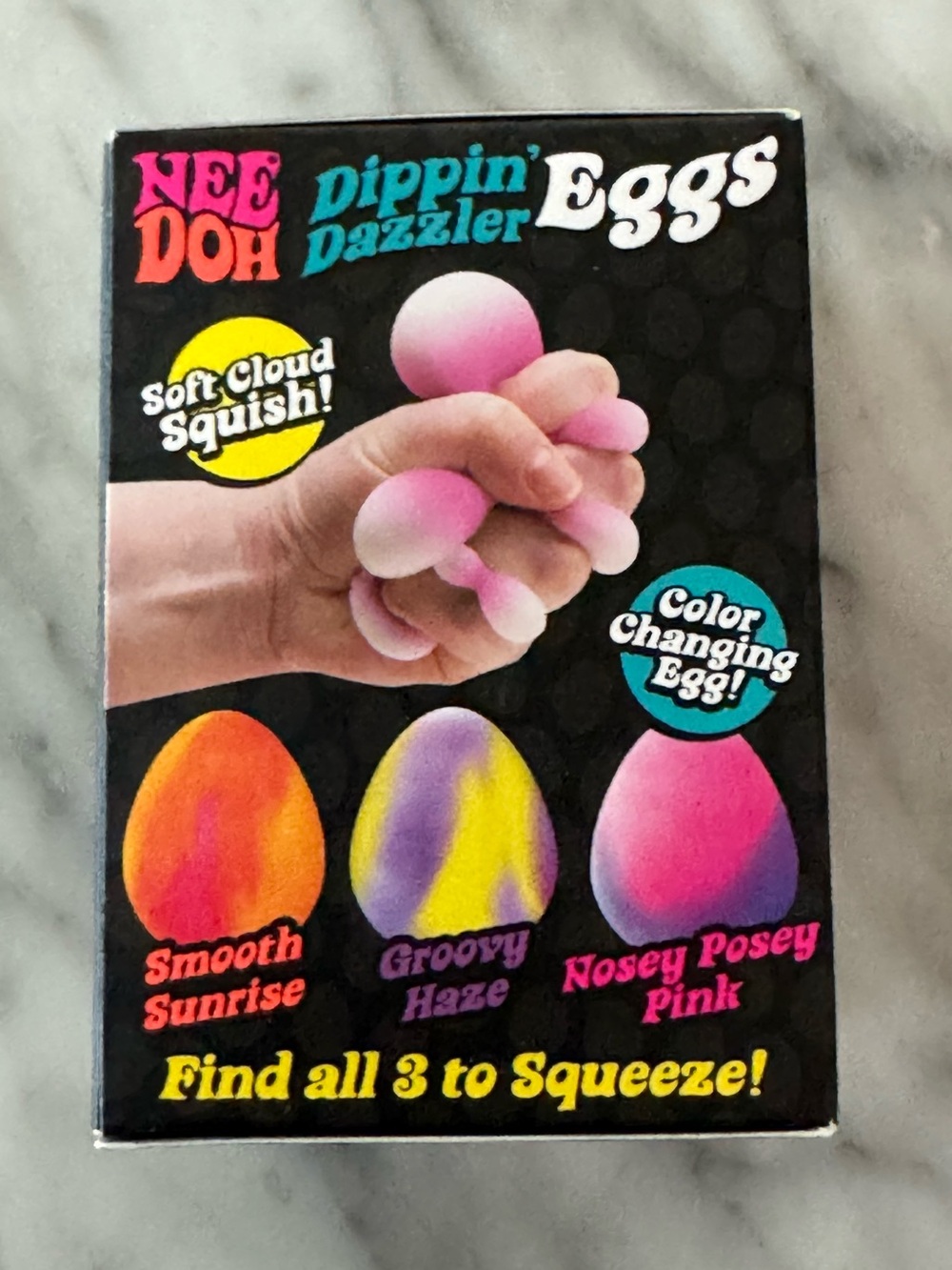 NeeDoh, Dippin’ Dazzler Eggs - Picture 3 of 5